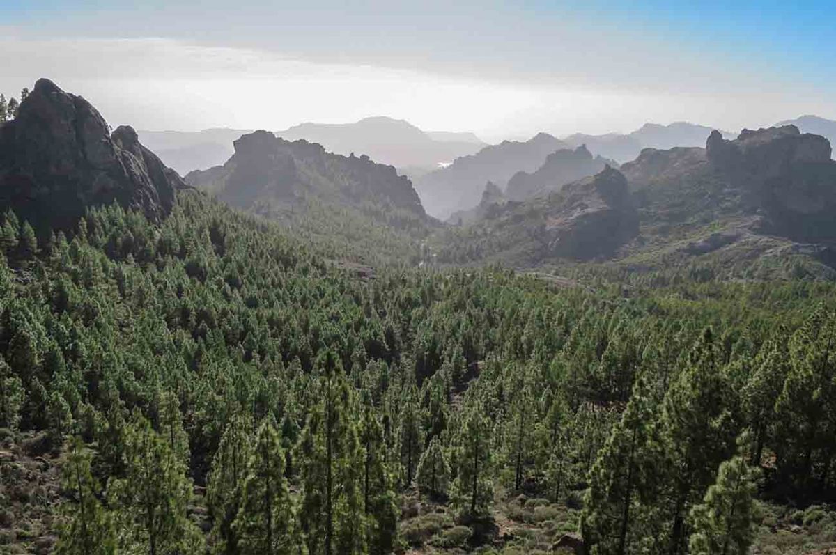 Top 6 most important mountains in Gran Canaria