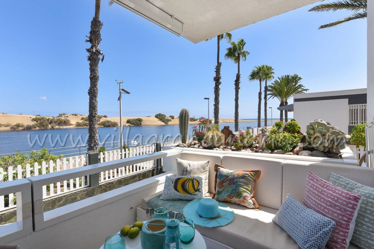 Luxury Apartment Charca AB | Maspalomas | VillaGranCanaria Terraza
