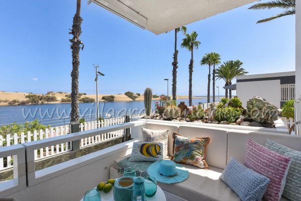 Apartamento Lujo Charca AB | Maspalomas Terraza