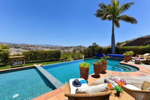 Villa Canela in Salobre Golf | VillaGranCanaria Piscina