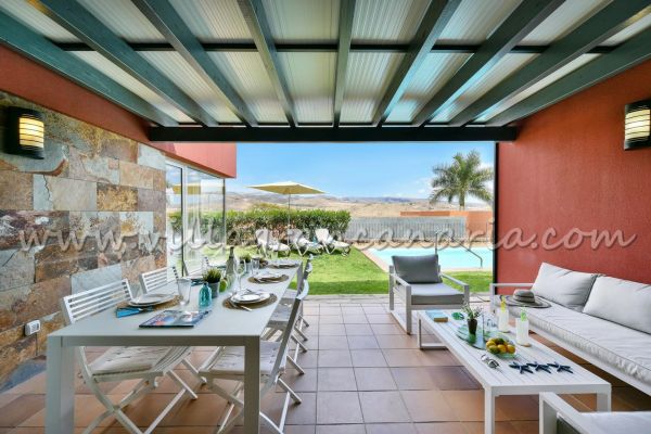 17 en PAR 4 | Salobre Golf | VillaGranCanaria Terraza