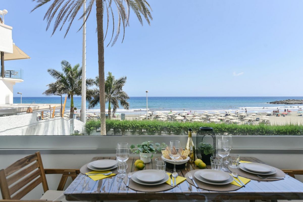Apartment Nasas 6 in San Agustin - VillaGranCanaria Terraza