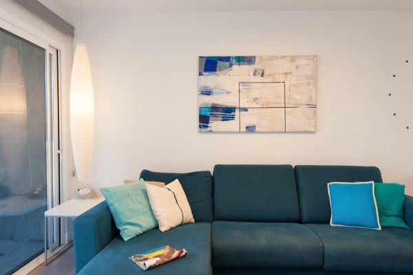Apartamento Aquarius 9 | Vistas al Mar en San Agustín Salón