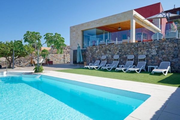 Villa Piedra Amarilla | Salobre Golf | VillaGranCanaria Piscina