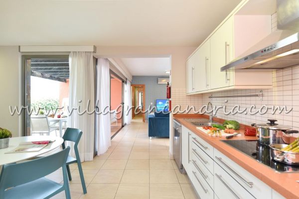 1 in PAR 4 | Salobre Golf | VillaGranCanaria Cocina