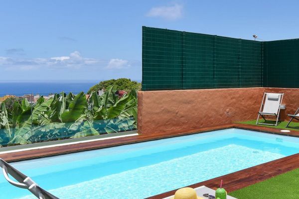 Finca with pool La Casa de Arriba in Arucas | VillaGranCanaria Piscina