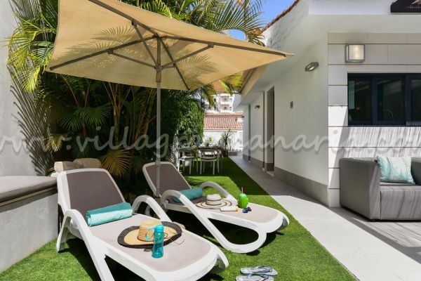Bungalow GD04 | Playa del Inglés | Villa Gran Canaria Solarium