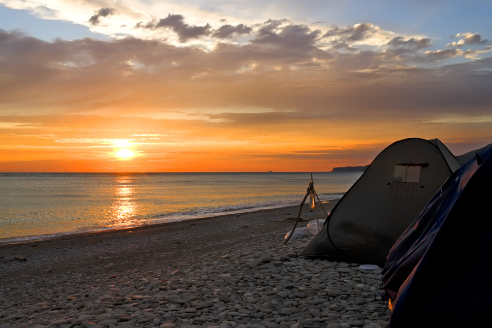 Camping on the beach - Gran Canaria