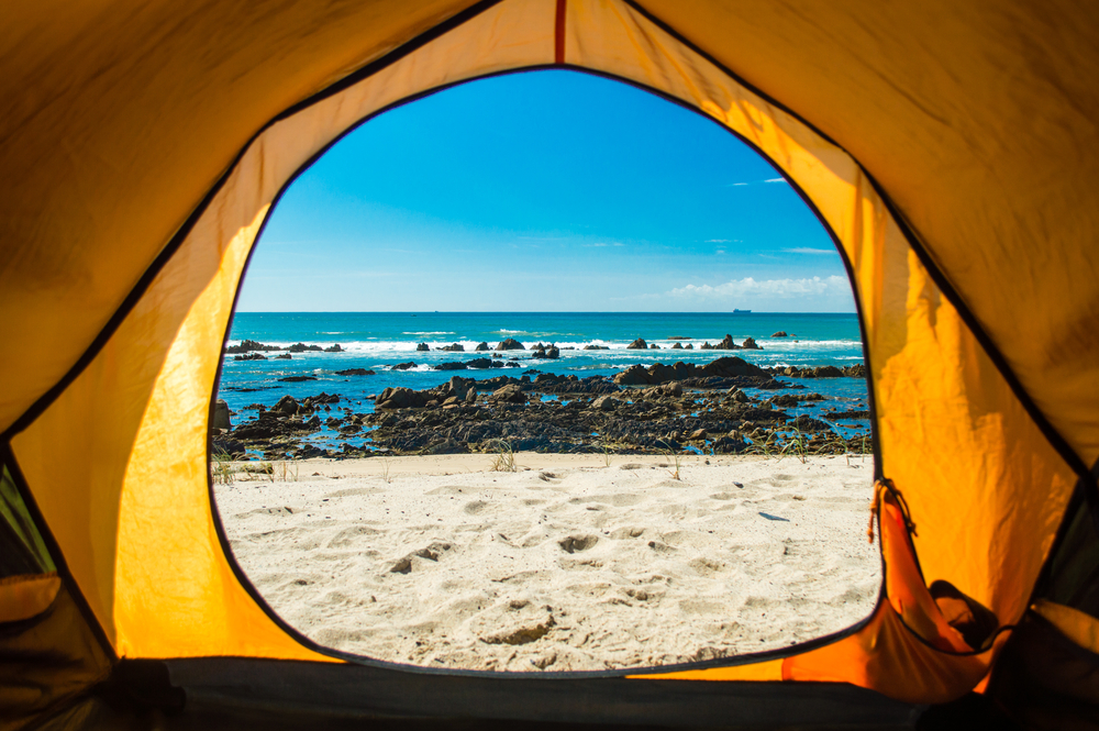 sitios para acampar en la playa en gran canaria