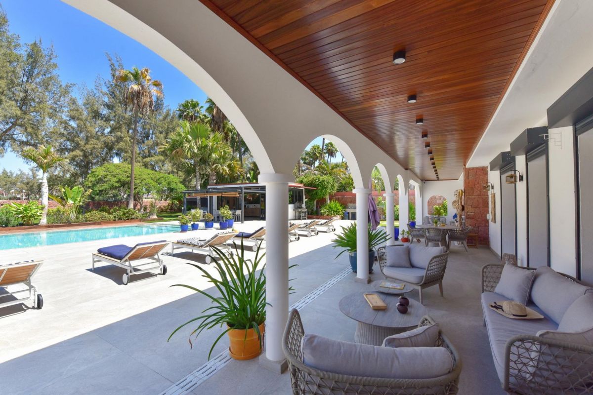 Armonia Oasis DeLuxe Maspalomas Golf en Gran Canaria Terraza