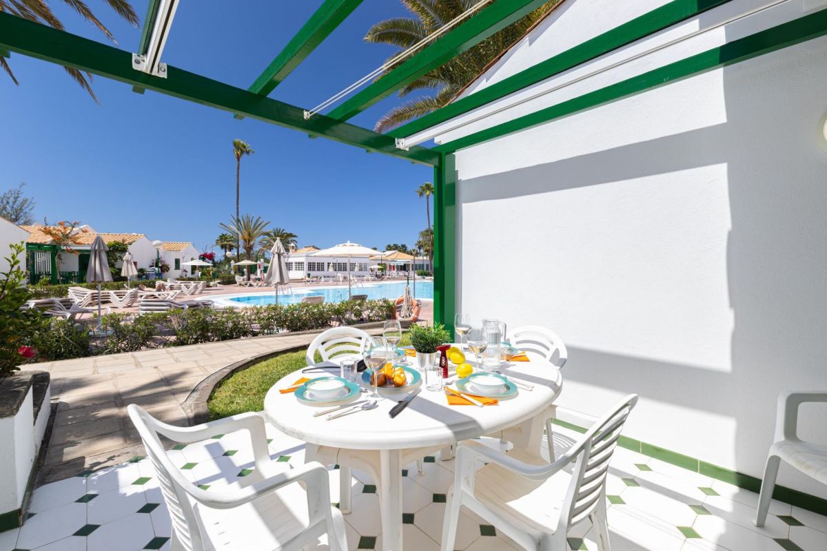 Bungalow Campo Golf 75| Maspalomas | VillaGranCanaria Terraza