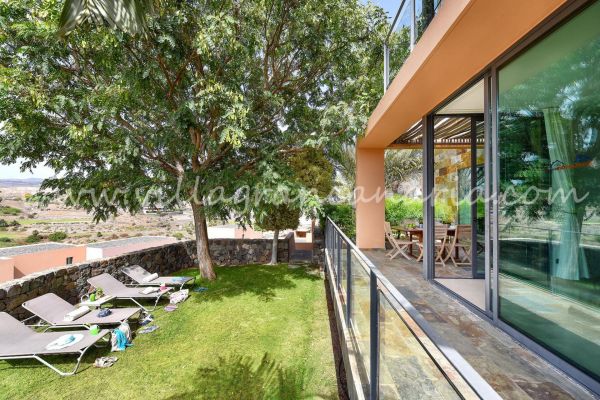 Los Lagos 40 | Salobre Golf | VillaGranCanaria Jardín
