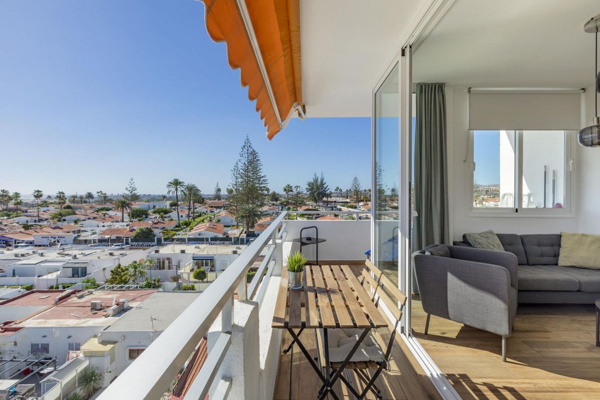 Apartamento Barbados 401 en Playa del Ingles Balcón