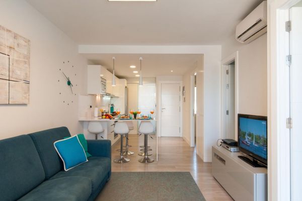 Apartamento Aquarius 9 | Vistas al Mar en San Agustín Salón