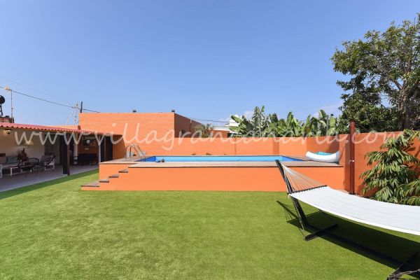 Finca La Casona de Abajo Arucas|VillaGranCanaria Jardín