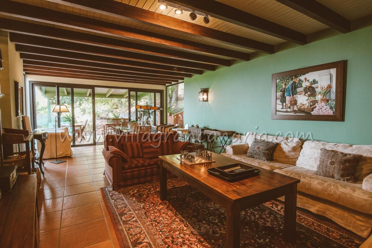 Maison de vacances rurale pour 10 personnes à San Mateo Gran Canaria Salon