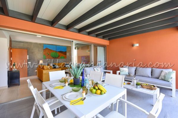 10 en PAR 4 | Salobre Golf | VillaGranCanaria Terraza