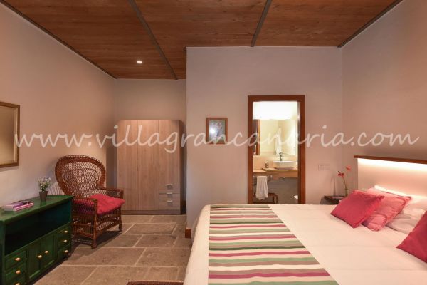 Finca La Casona de Abajo Arucas|VillaGranCanaria Dormitorio 1