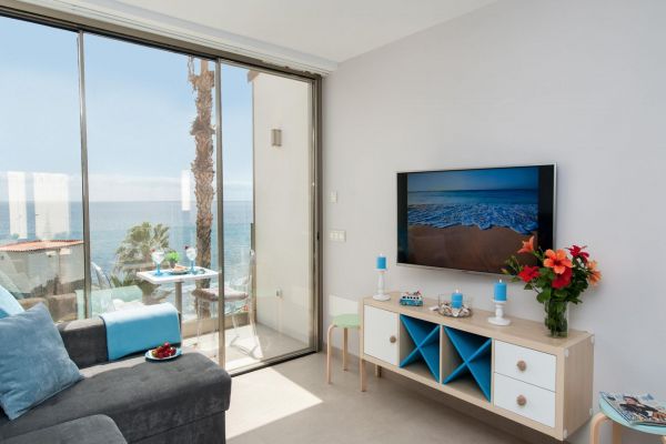 Bungalow de Lujo Playa del Águila | Villa Gran Canaria Salón