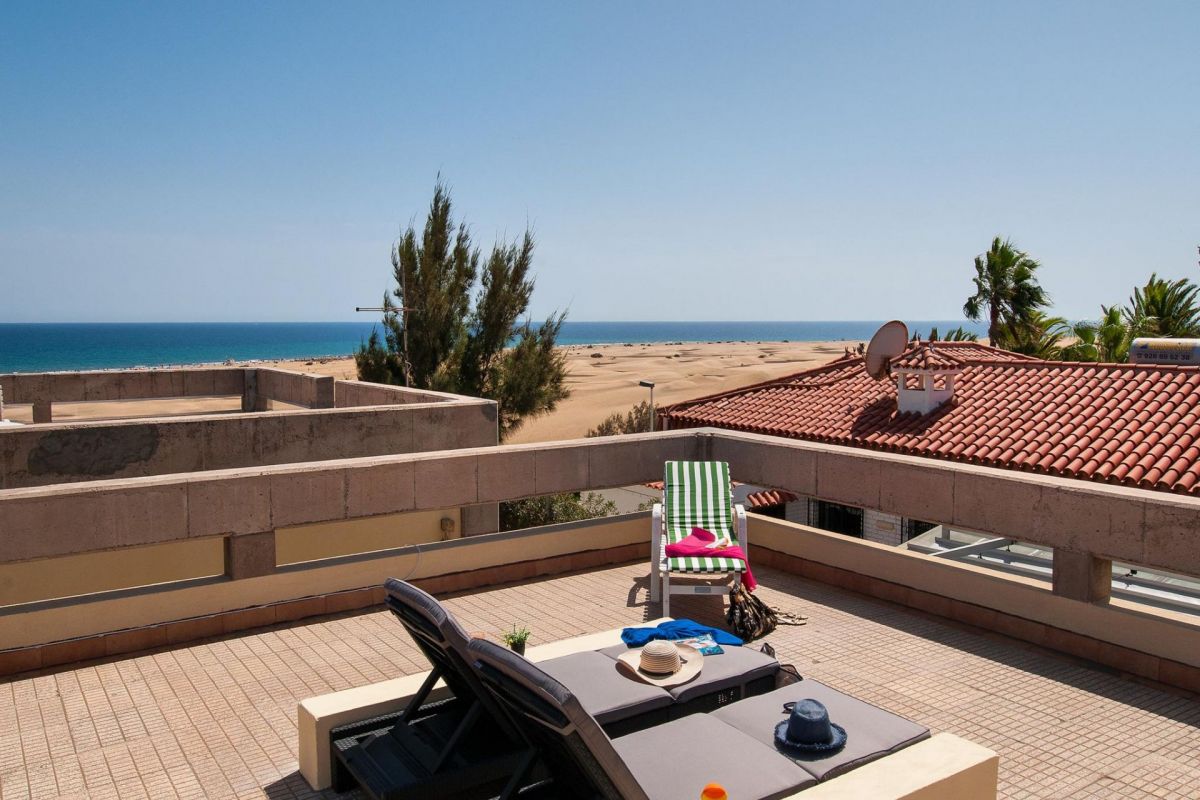 Bungalow Casa Verde | Playa del Inglés | VillaGranCanaria Terraza