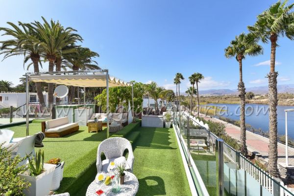 Apartamento Lujo Charca AB | Maspalomas Terraza