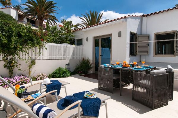 Bungalow de Lujo Playa del Águila | Villa Gran Canaria Terraza