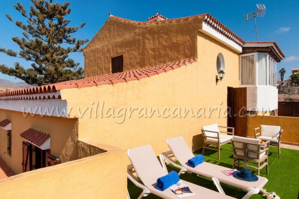 Finca Salobre | VillaGranCanaria Terraza