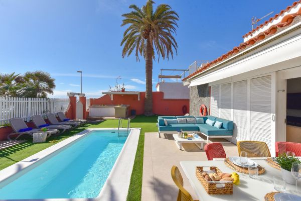 Villa El Veril | San Agustín | VillaGranCanaria Piscina