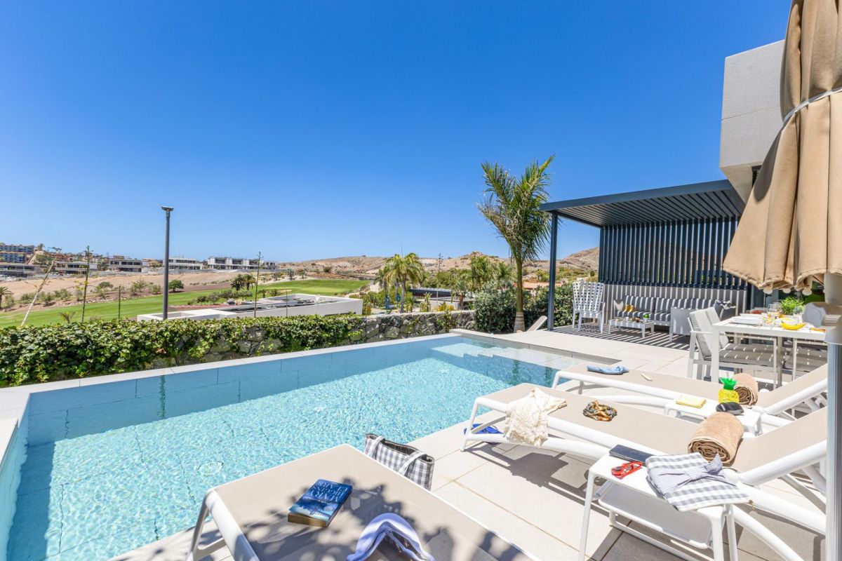 Holiday Rental Yucas 2 in Salobre Golf - VillaGranCanaria Piscine