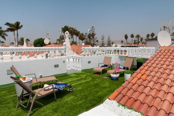 Bungalow JF/GI | Playa del Inglés | VillaGranCanaria Solarium