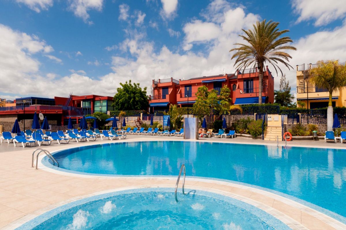 Dúplex Meloneras Bahía HH55 | VillaGranCanaria Piscina