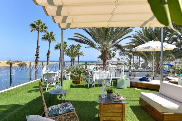 Apartamento Lujo Charca AB | Maspalomas Terraza