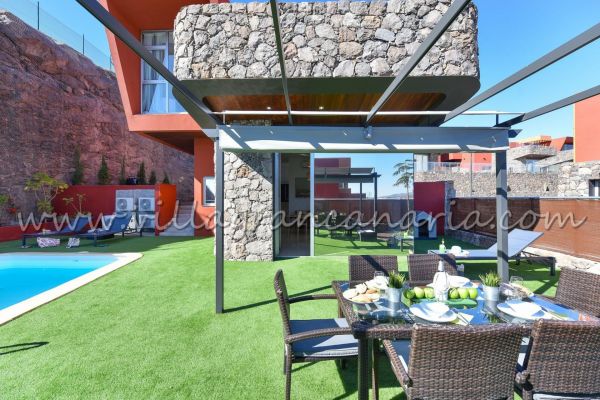 Green 8 | Salobre Golf | VillaGranCanaria Jardín