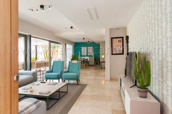 Vivienda Vacacional Salobre 6 | VillaGranCanaria Salón