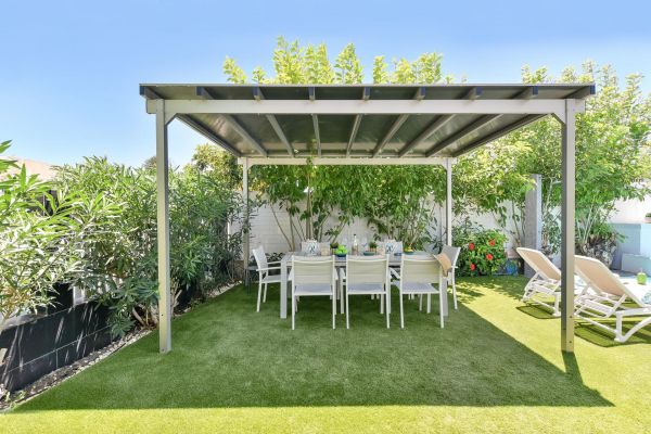 Alquilar Bungalow San Agustín ET1 | VillaGranCanaria Jardín