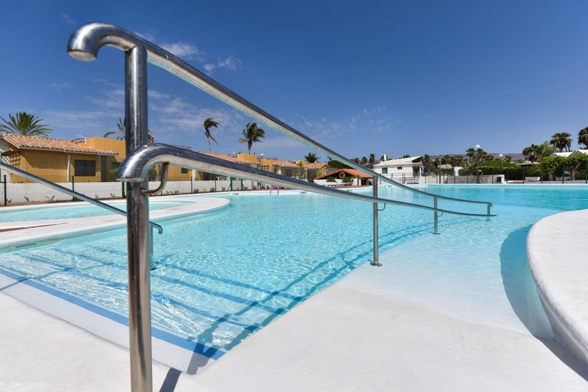 Bungalow Playa Flor | Maspalomas | VillaGranCanaria Piscina