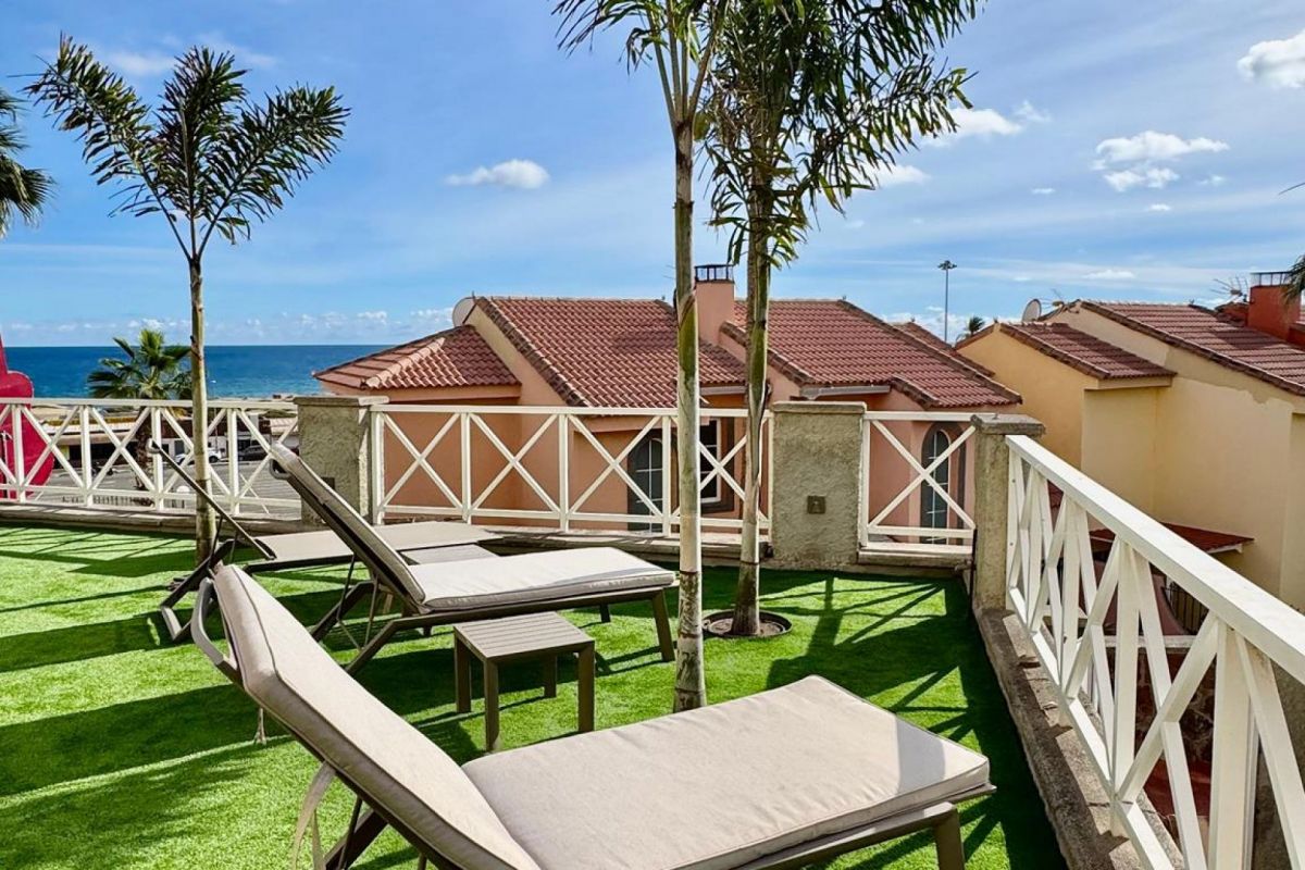 Chalet Santa Ana 17 á Playa del Inglés - VillaGranCanaria Terrasse
