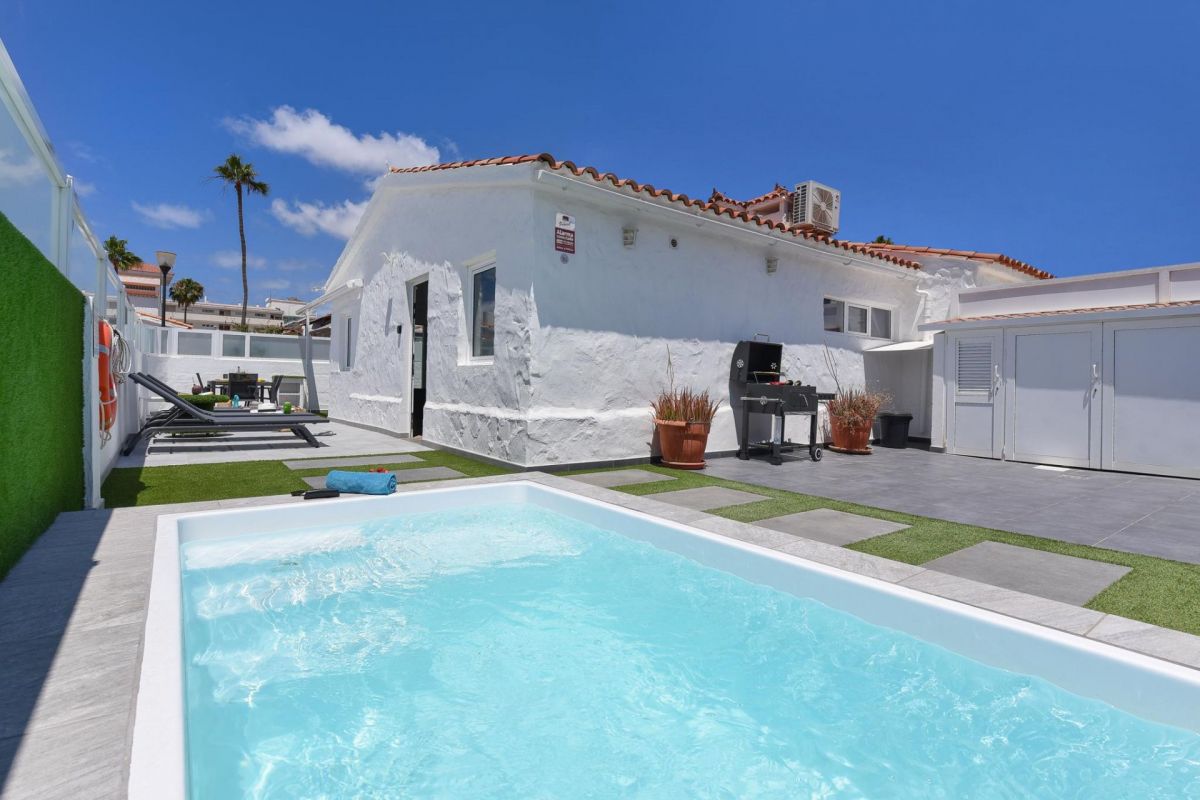 Bungalow Macaronesia | Playa del Ingles | VillaGranCanaria Piscina