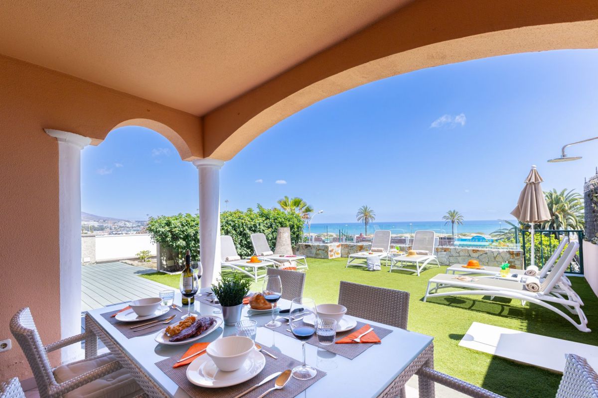 Chalet Santa Ana 2 in Playa del Inglés | VillaGranCanaria Terraza