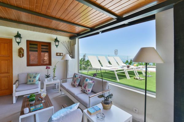 Finca with pool La Casa de Arriba in Arucas | VillaGranCanaria Salón