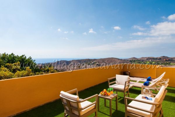 Finca Salobre | VillaGranCanaria Terraza