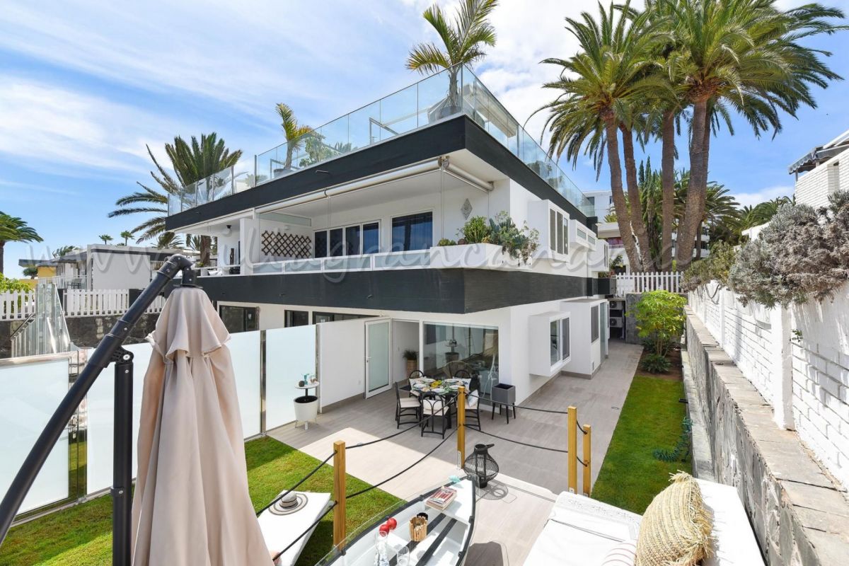 Luxus Ferienwohnung Charca III in Maspalomas | VillaGranCanaria Fachada