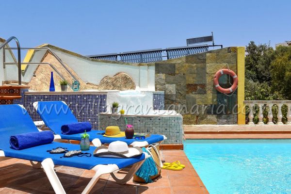 Finca Salobre | VillaGranCanaria Piscina