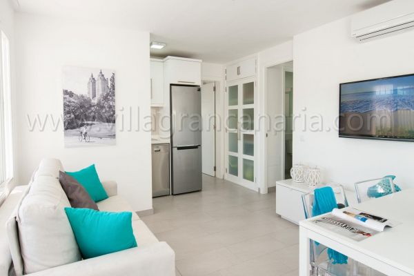 Alquilar Bungalow San Agustín ET1 | VillaGranCanaria Salón