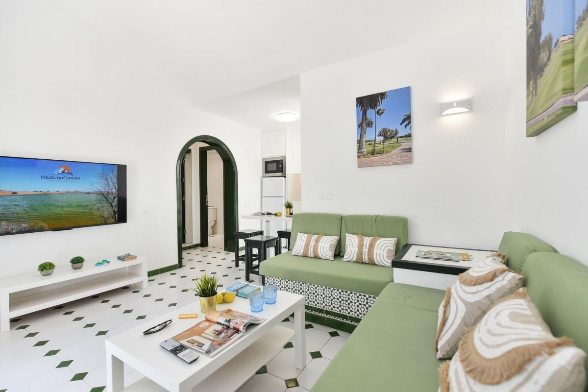 Bungalow Campo Golf 9 - Maspalomas - VillaGranCanaria Salón