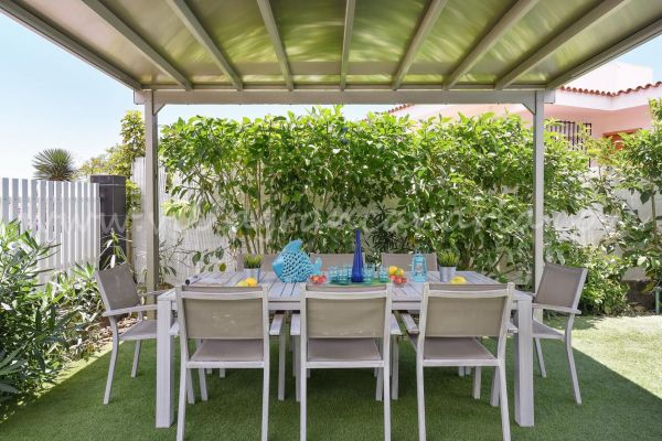 Alquilar Bungalow San Agustín ET1 | VillaGranCanaria Jardín