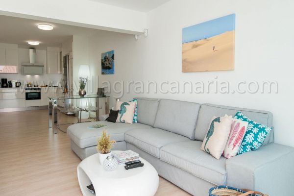 Bungalow JF/GI | Playa del Inglés | VillaGranCanaria Salón