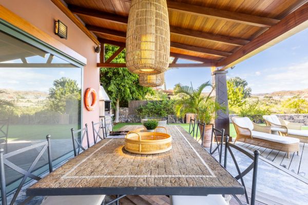 Villa Canela in Salobre Golf | VillaGranCanaria Terraza