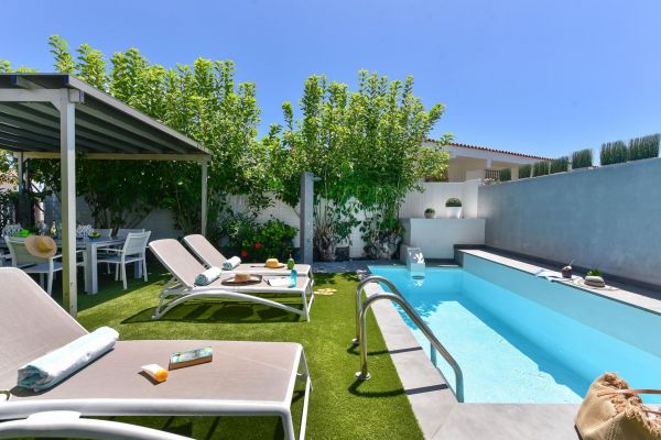 Alquilar Bungalow San Agustín ET1 | VillaGranCanaria Piscina