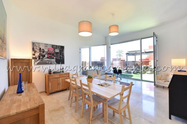 Green 8 | Salobre Golf | VillaGranCanaria Comedor